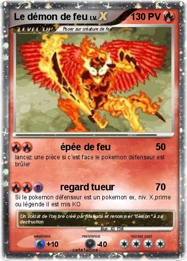 Pokemon Le démon de feu