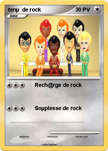 Pokemon tenµ  de rock