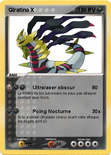 Pokemon Giratina X