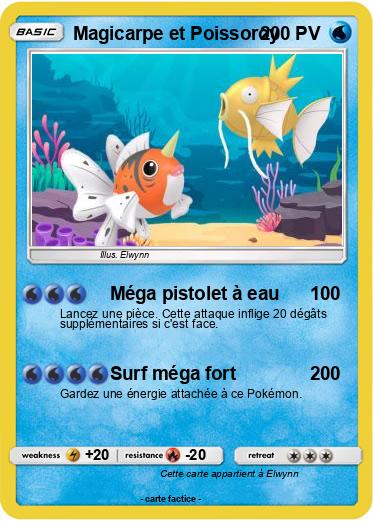 Pokemon Magicarpe et Poissoroy