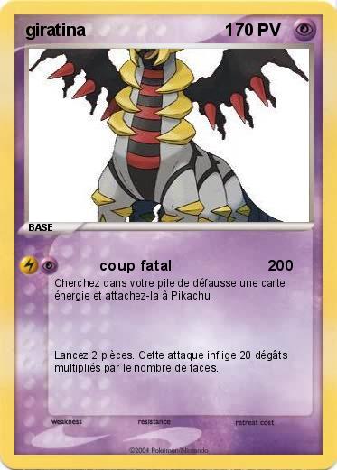 Pokemon giratina                              1