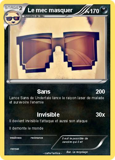 Pokemon Le mec masquer