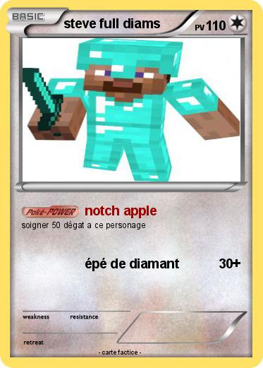 Pokemon steve full diams