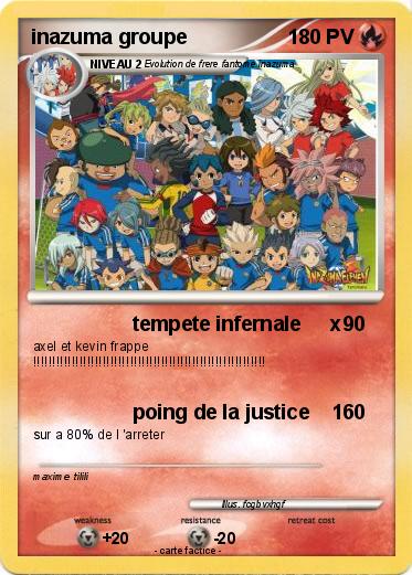 Pokemon inazuma groupe