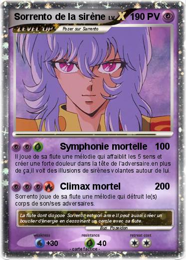 Pokemon Sorrento de la sirène