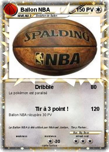 Pokemon Ballon NBA