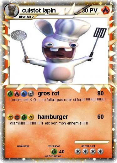 Pokemon cuistot lapin