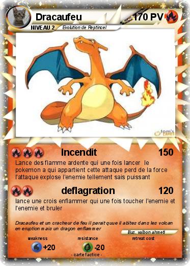Pokemon Dracaufeu