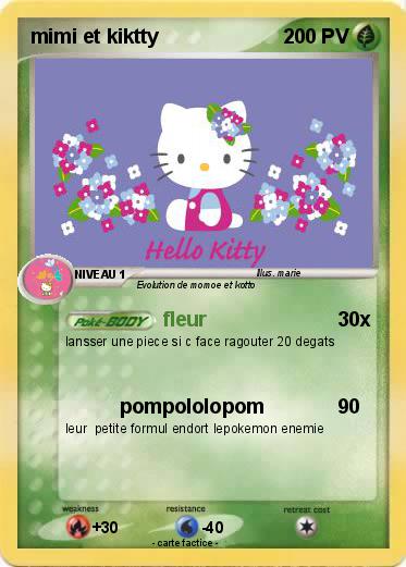Pokemon mimi et kiktty