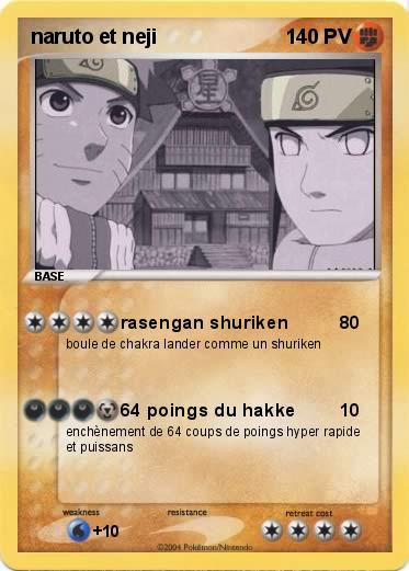 Pokemon naruto et neji