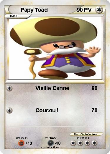Pokemon Papy Toad