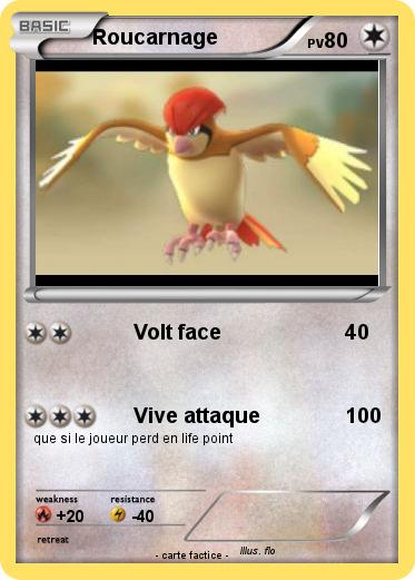 Pokemon Roucarnage