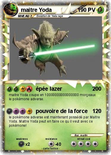 Pokemon maitre Yoda
