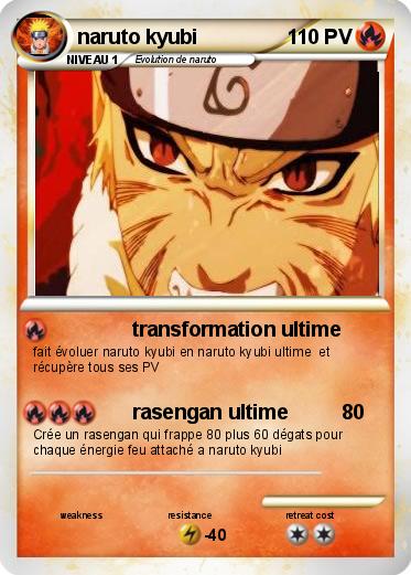 Pokemon naruto kyubi