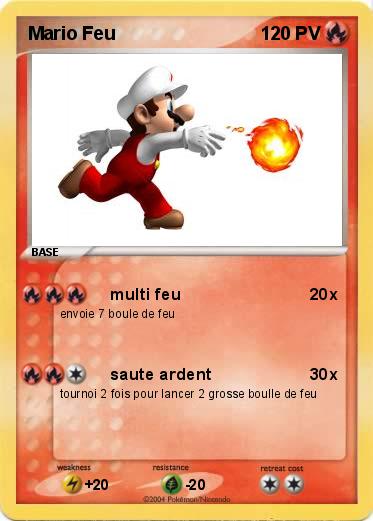 Pokemon Mario Feu