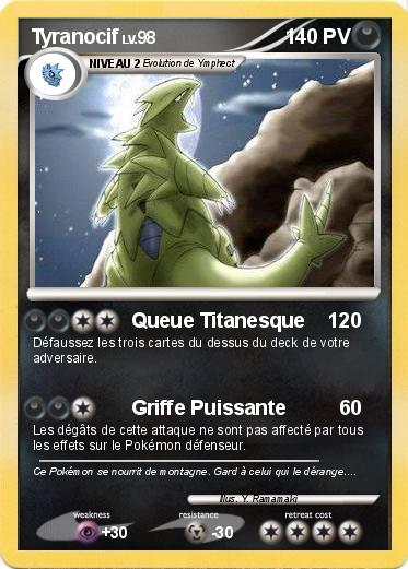 Pokemon Tyranocif