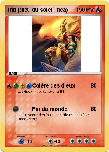 Pokemon Inti (dieu du soleil Inca)