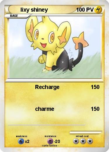 Pokemon lixy shiney