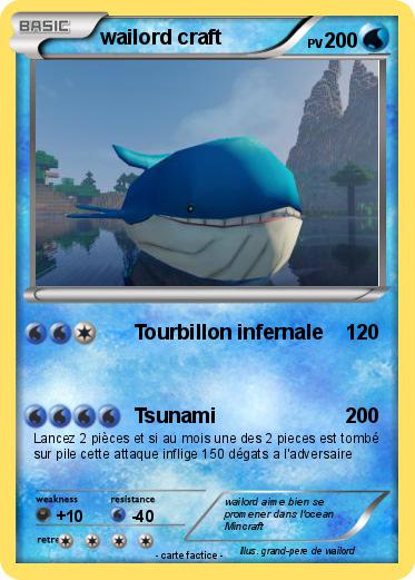 Pokemon wailord craft