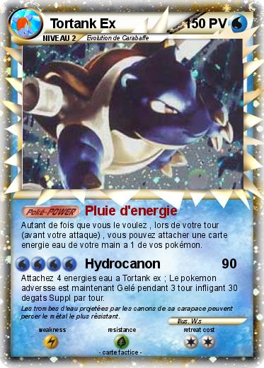 Pokemon Tortank Ex