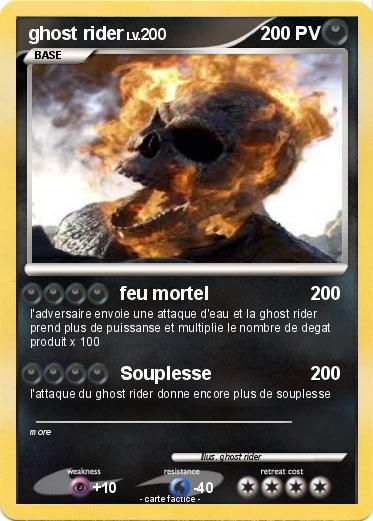 Pokemon ghost rider