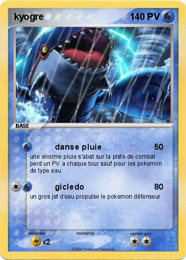 Pokemon kyogre