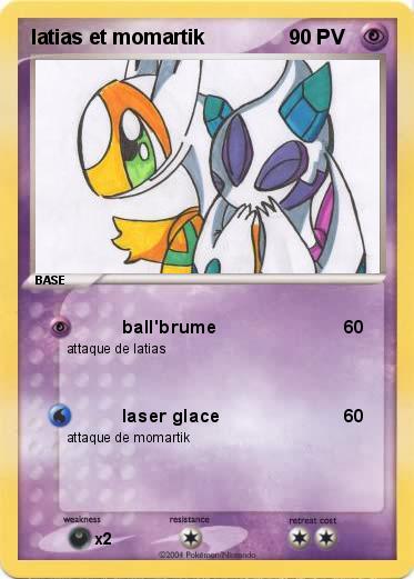 Pokemon latias et momartik