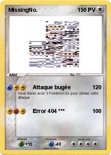 Pokemon MissingNo.