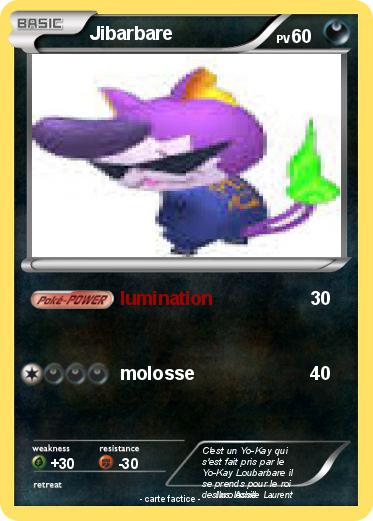 Pokemon Jibarbare