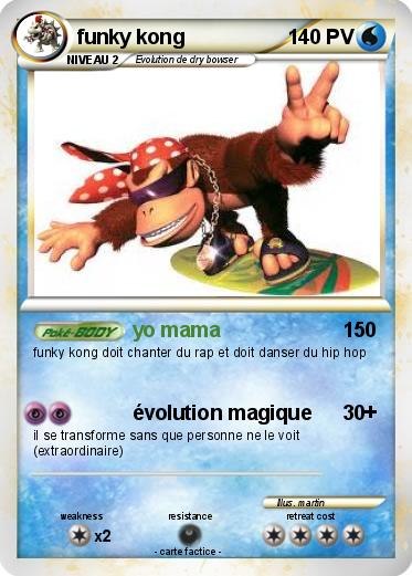 Pokemon funky kong