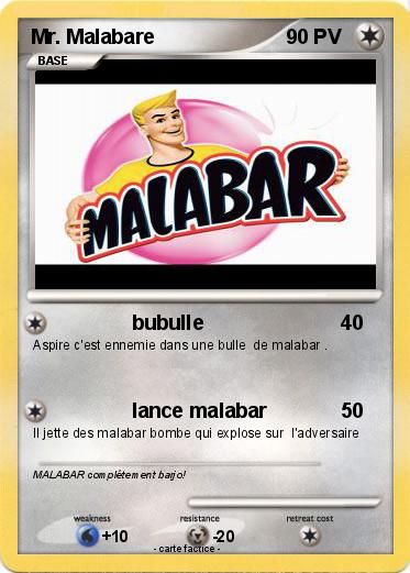 Pokemon Mr. Malabare