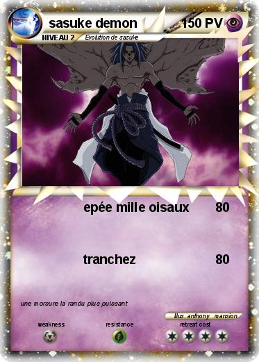 Pokemon sasuke demon