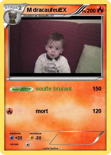 Pokemon M dracaufeuEX