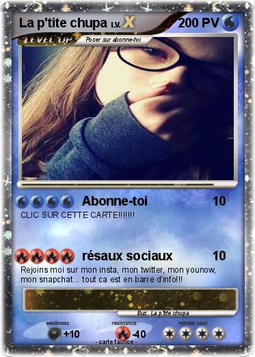 Pokemon La p'tite chupa