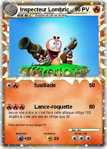Pokemon Inspecteur Lombric