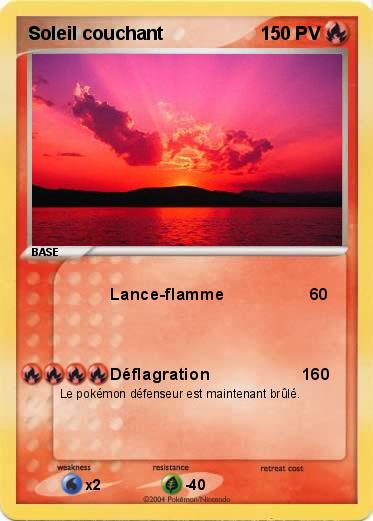 Pokemon Soleil couchant
