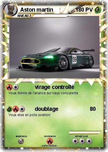 Pokemon Aston martin