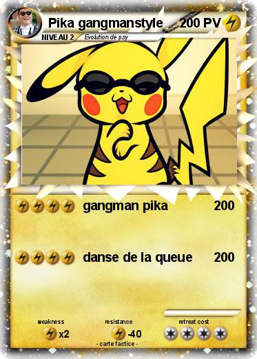Pokemon Pika gangmanstyle