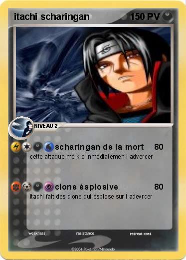 Pokemon itachi scharingan