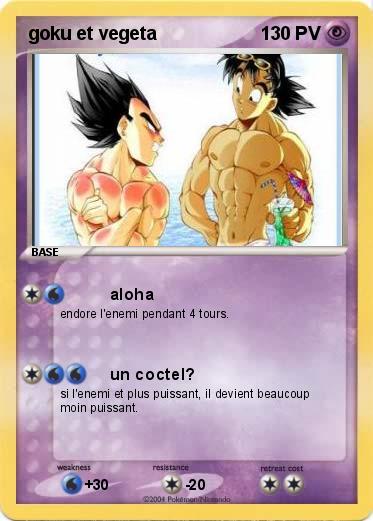 Pokemon goku et vegeta
