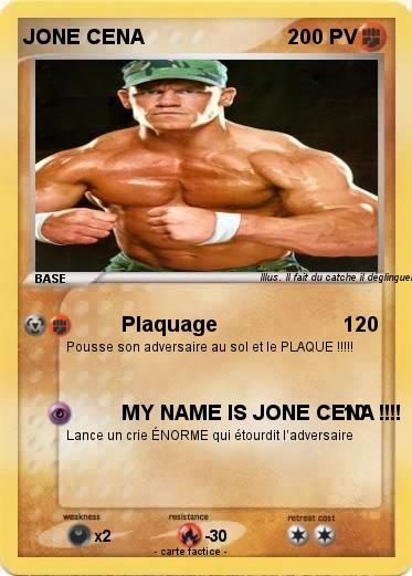 Pokemon JONE CENA