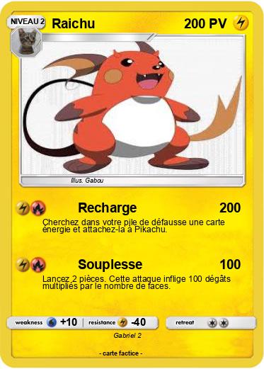 Pokemon Raichu