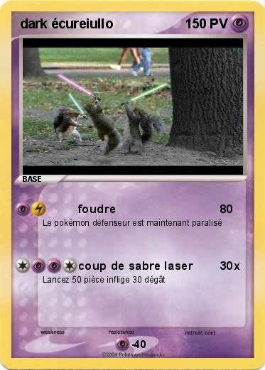 Pokemon dark écureiullo