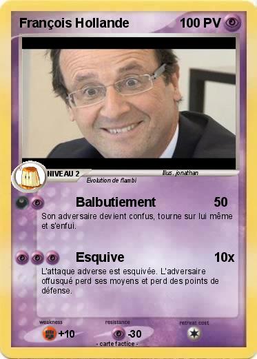 Pokemon François Hollande
