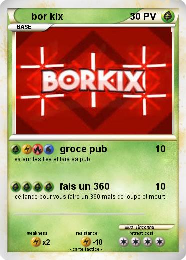 Pokemon bor kix