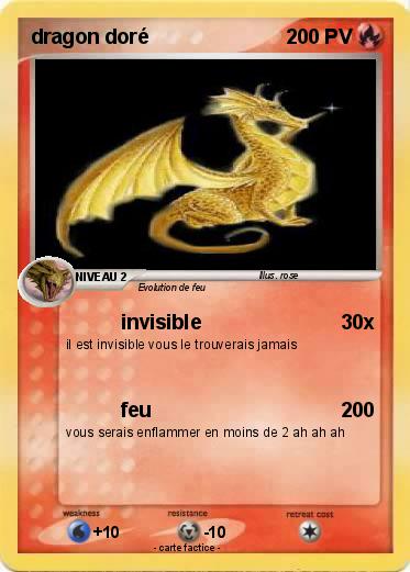 Pokemon dragon doré