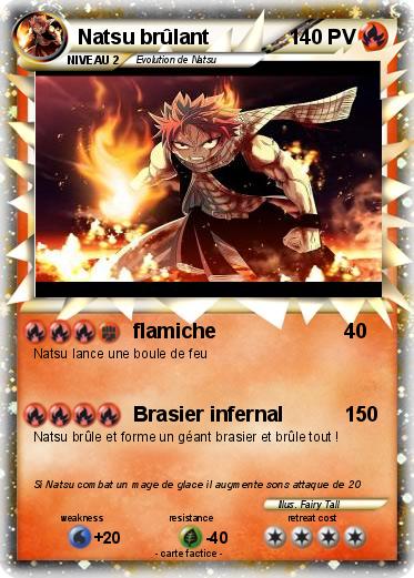 Pokemon Natsu brûlant