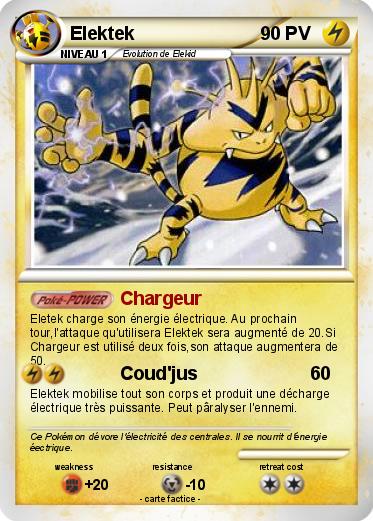 Pokemon Elektek