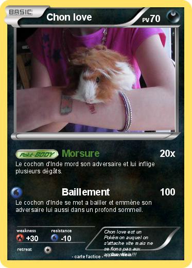 Pokemon Chon love