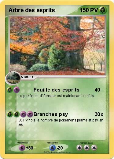 Pokemon Arbre des esprits